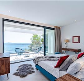 6 bedroom villa with infinity pool and sea views, Korcula Island, sleeps 12